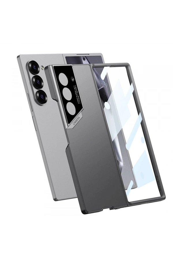 Galaxy Z Fold 6 Kılıf Ultra İnce Kamera Korumalı Sert Rubber Zore 3. Seri Procase Kapak