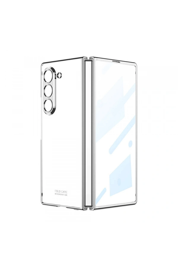 Galaxy Z Fold 6 Kılıf Zore Full Camlı Kıpta Kapak