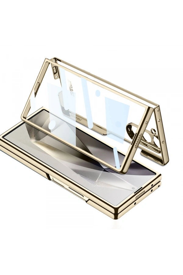 Galaxy Z Fold 6 Kılıf Zore Full Camlı Kıpta Kapak