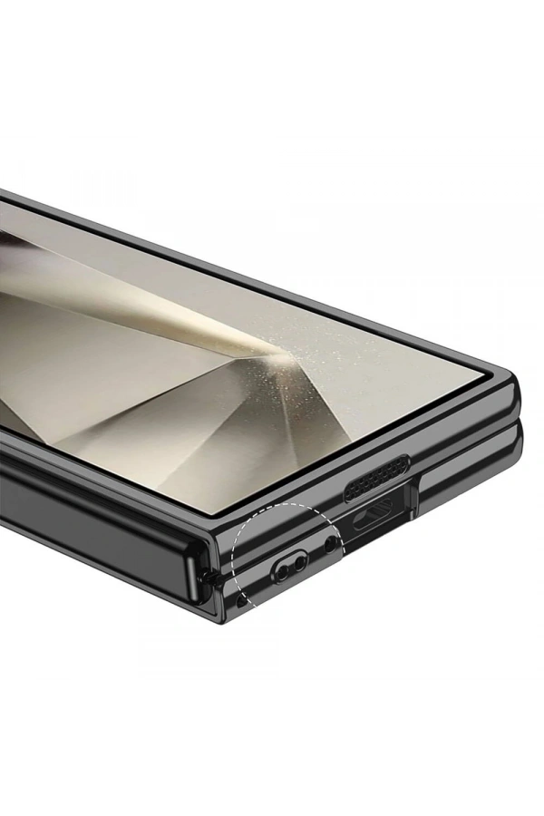 Galaxy Z Fold 6 Kılıf Zore Full Camlı Kıpta Kapak