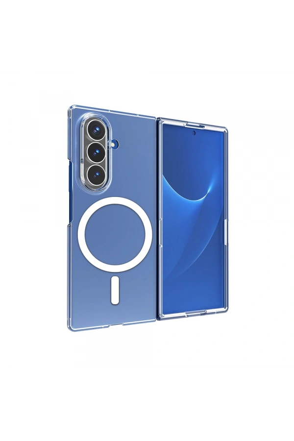 Galaxy Z Fold 7 Kılıf Kamera Korumalı M-safe Sert PC Zore Porto Kapak