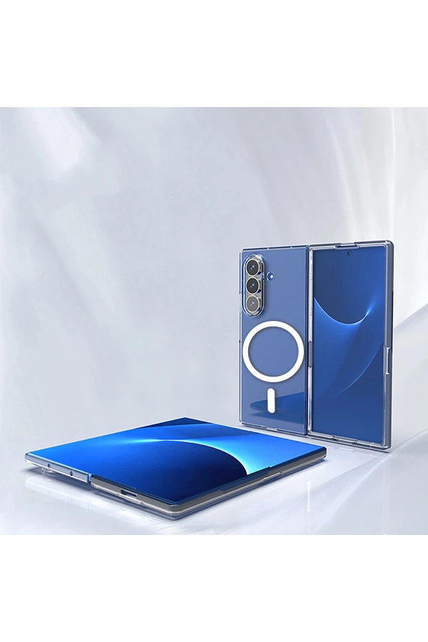 Galaxy Z Fold 7 Kılıf Kamera Korumalı M-safe Sert PC Zore Porto Kapak