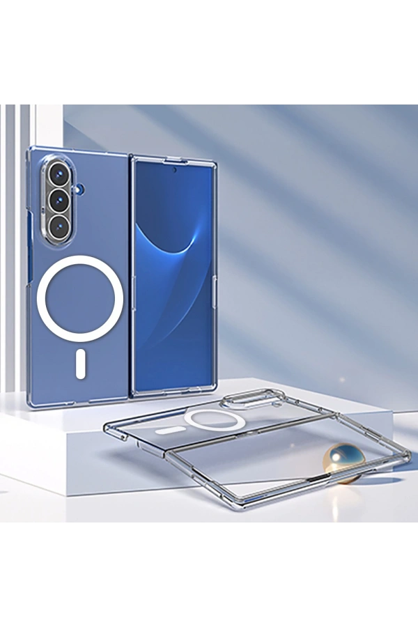 Galaxy Z Fold 7 Kılıf Kamera Korumalı M-safe Sert PC Zore Porto Kapak