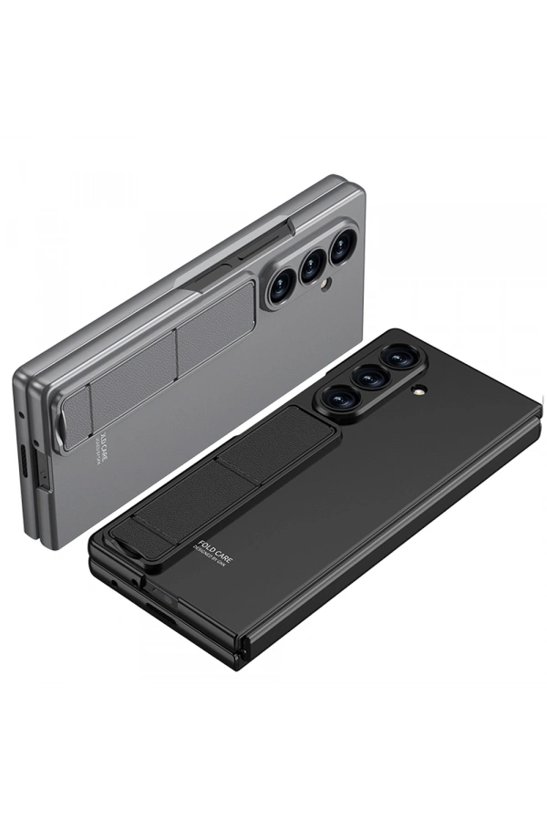 Galaxy Z Fold 7 Kılıf Standlı Zore Kıpta Qstand Kapak