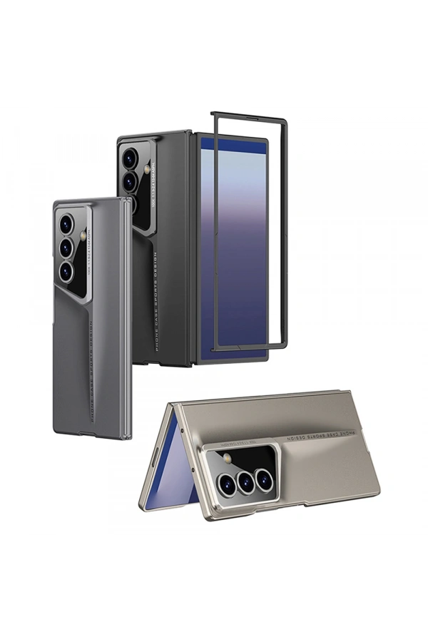 Galaxy Z Fold 7 Kılıf Ultra İnce Kamera Korumalı Sert Rubber Zore Procase Kapak