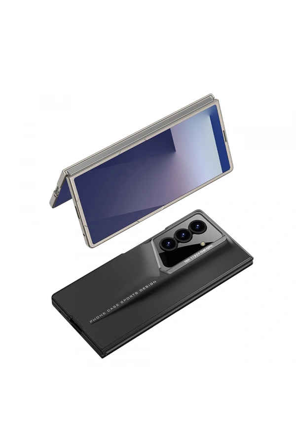 Galaxy Z Fold 7 Kılıf Ultra İnce Kamera Korumalı Sert Rubber Zore Procase Kapak