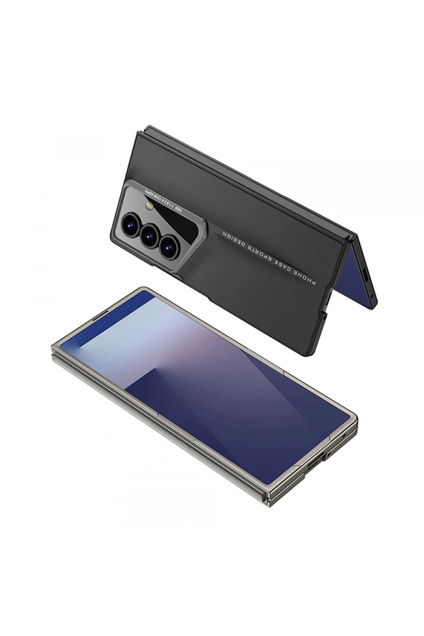 Galaxy Z Fold 7 Kılıf Ultra İnce Kamera Korumalı Sert Rubber Zore Procase Kapak