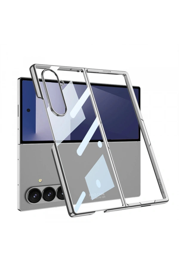 Galaxy Z Fold 7 Kılıf Zore Full Camlı Kıpta Kapak