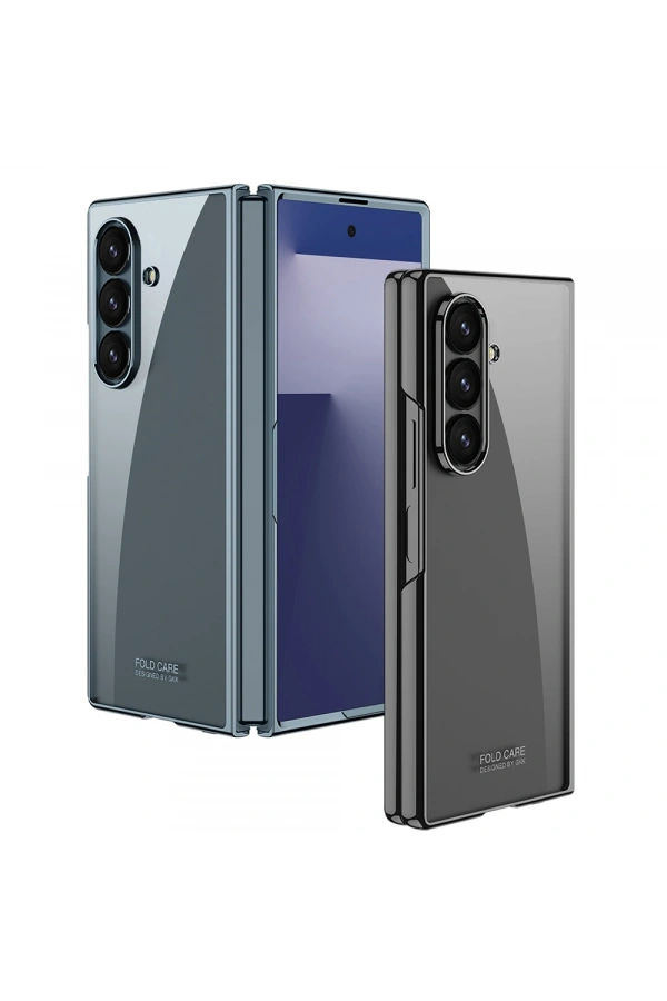 Galaxy Z Fold 7 Kılıf Zore Full Camlı Kıpta Kapak