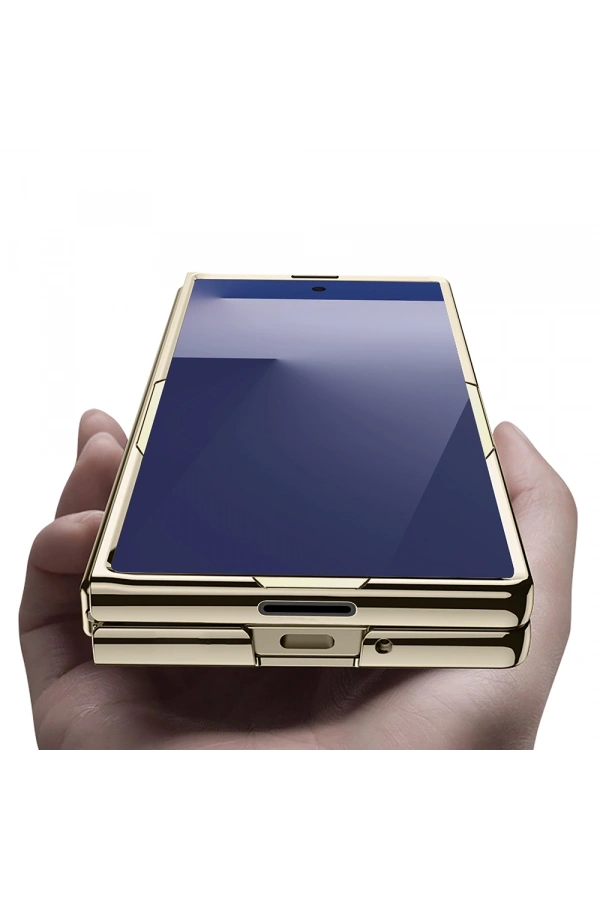 Galaxy Z Fold 7 Kılıf Zore Full Camlı Kıpta Kapak