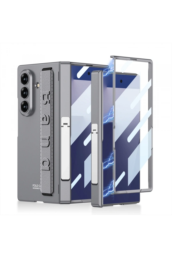 Galaxy Z Fold 7 Kılıf Zore Kıpta KPT-01 Standlı Kapak