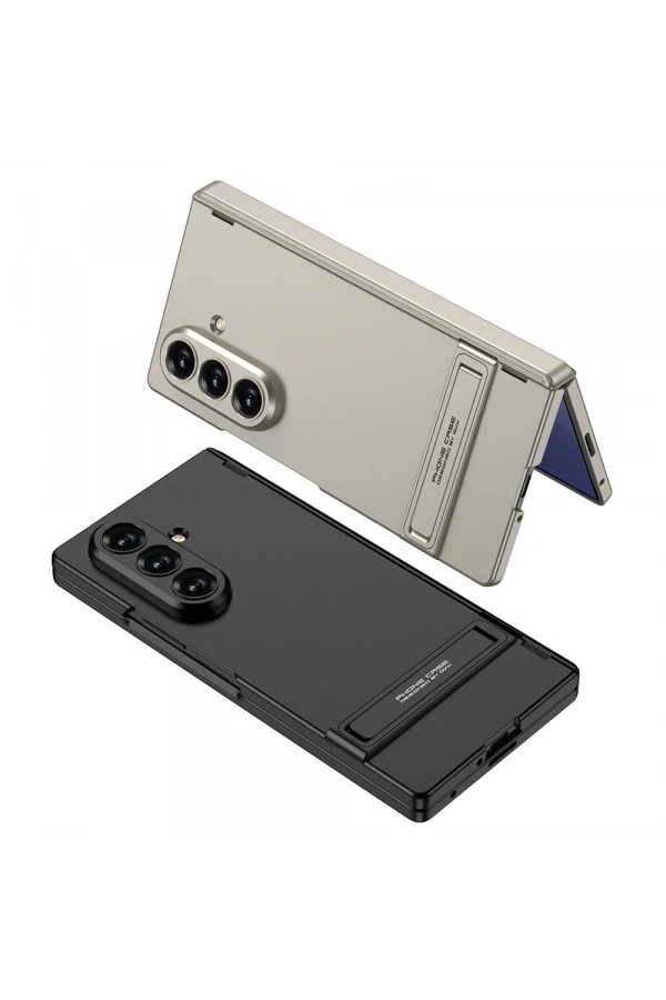 Galaxy Z Fold 7 Kılıf Zore Kıpta Standlı Kapak