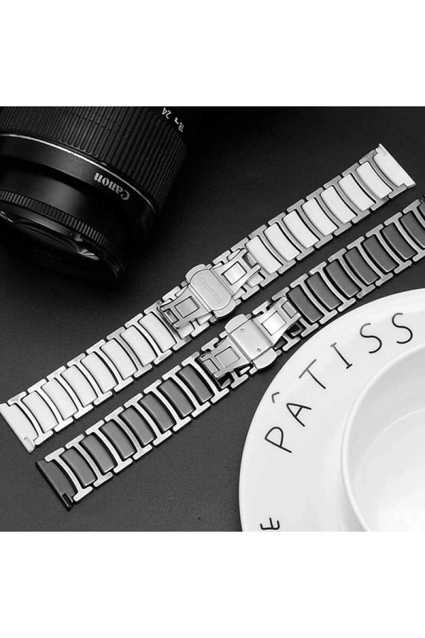 Gear S2 (20mm) Seramik Metal Kordon