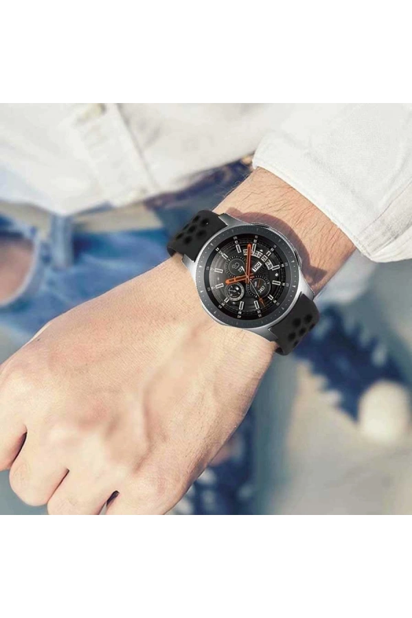 Gear S3 (22mm) KRD-02 Silikon Kordon