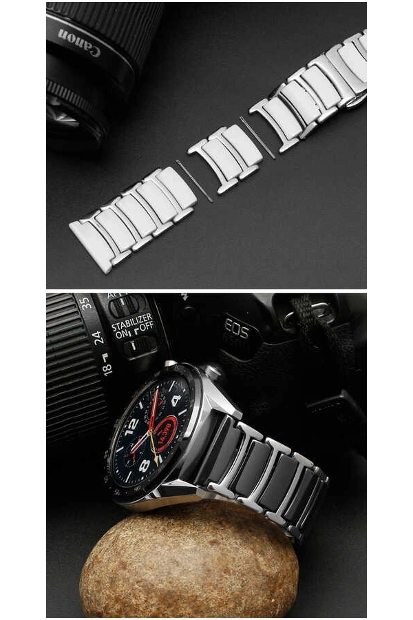 Gear S3 (22mm) Seramik Metal Kordon