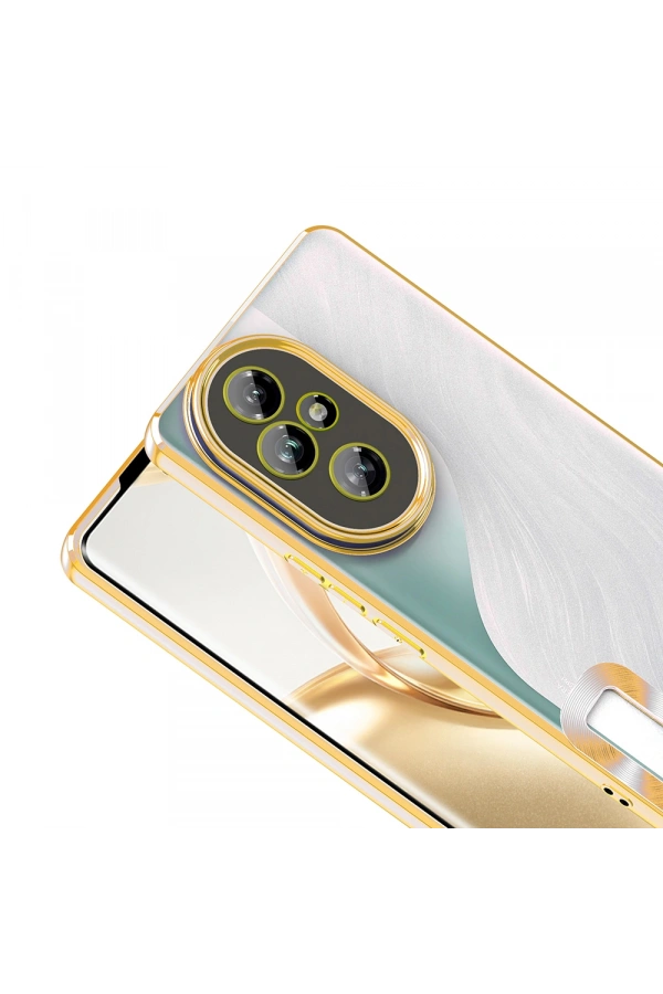 Honor 200 Kılıf Kamera Korumalı Logo Gösteren Zore Omega Kapak