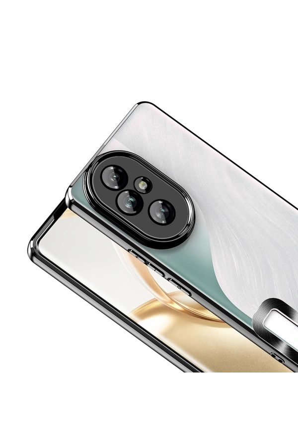 Honor 200 Kılıf Kamera Korumalı Logo Gösteren Zore Omega Kapak