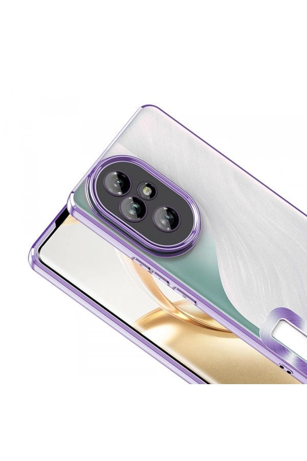 Honor 200 Pro Kılıf Kamera Korumalı Logo Gösteren Zore Omega Kapak