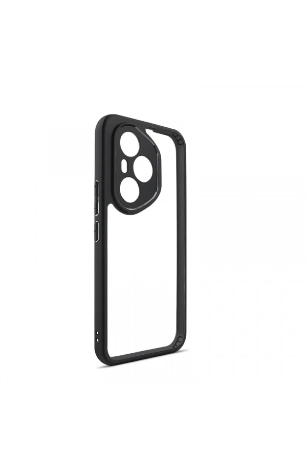 Honor 400 Pro Kılıf Kamera Korumalı Şeffaf Arka Yüzey Zore New Roll Kapak