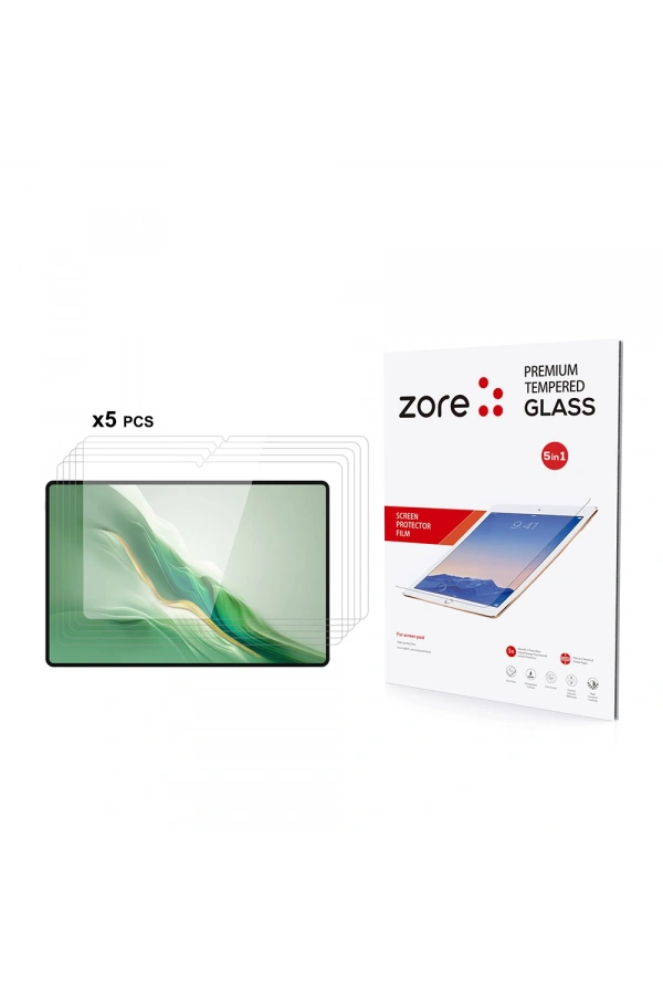 Honor Magic Pad 2 12.3 Zore 5in1 Tablet Temperli Cam Ekran Koruyucu