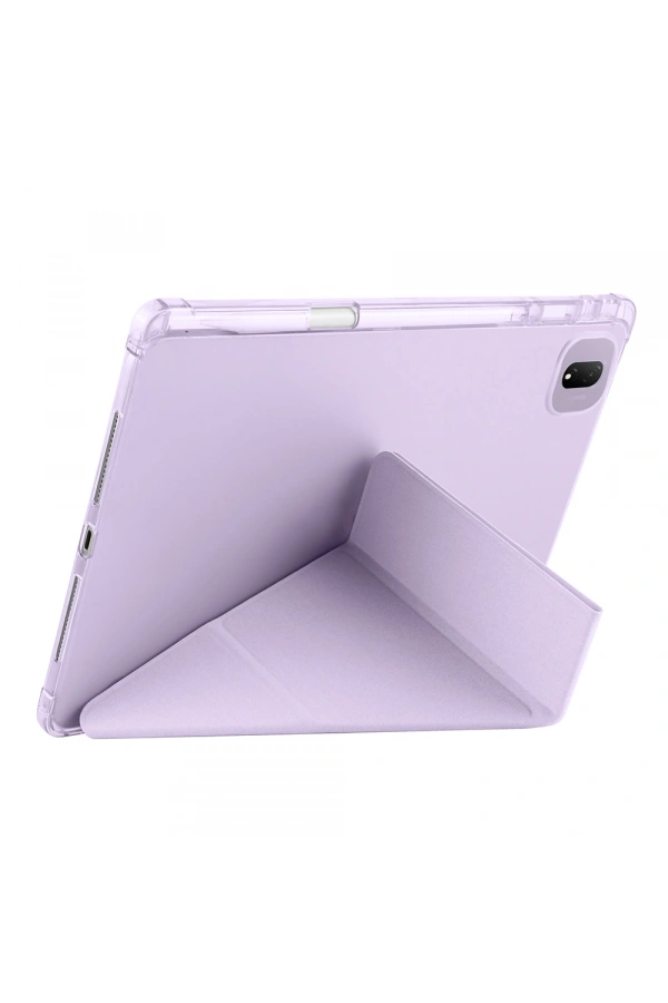 Honor MagicPad 2 Kılıf Zore Tri Folding Kalem Bölmeli Standlı Kılıf