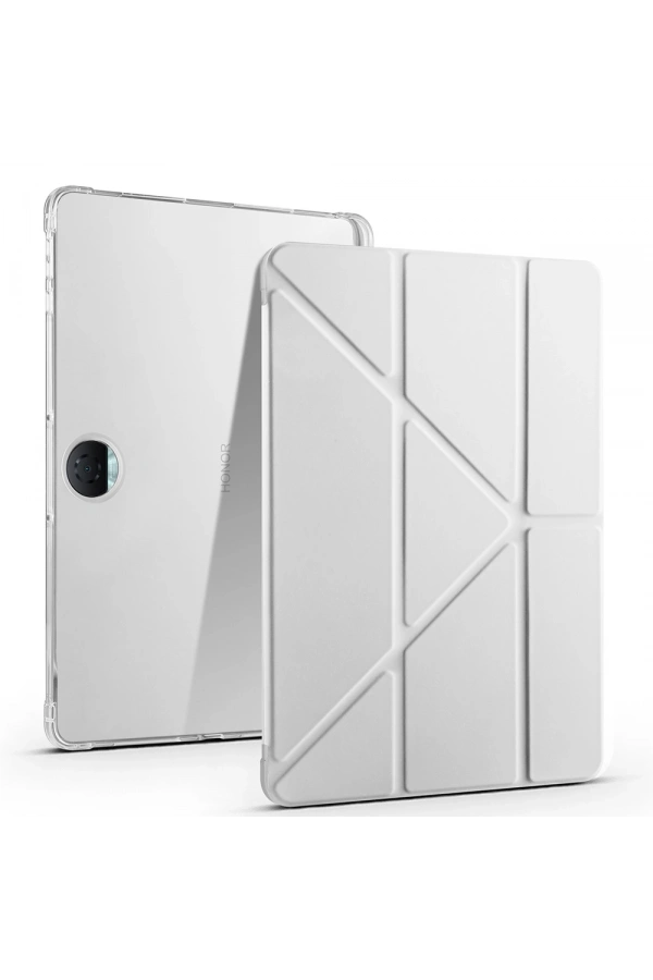 Honor Pad 9 Kılıf Zore Tri Folding Kalem Bölmeli Standlı Kılıf