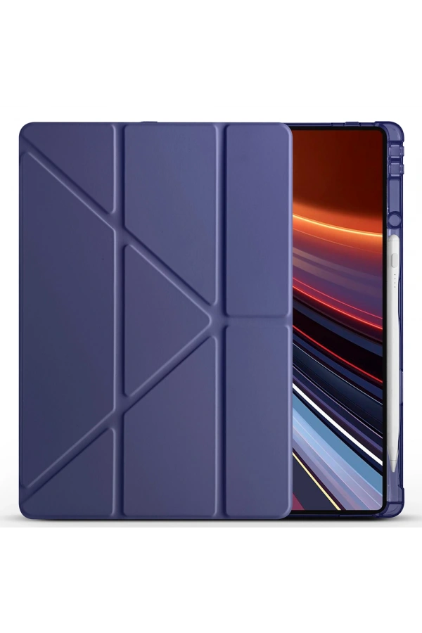 Honor Pad GT Pro Kılıf Zore Tri Folding Kalem Bölmeli Standlı Kılıf