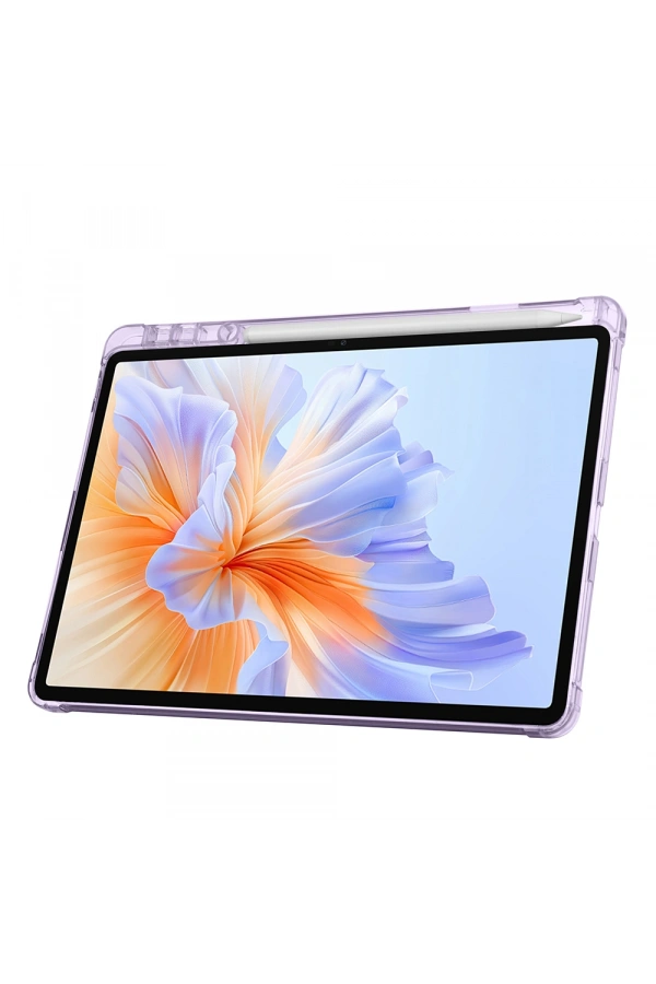 Honor Pad V9 Kılıf Zore Tri Folding Kalem Bölmeli Standlı Kılıf