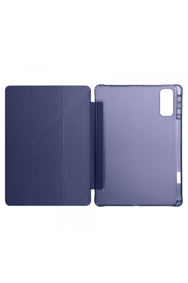 Honor Pad V9 Kılıf Zore Tri Folding Kalem Bölmeli Standlı Kılıf