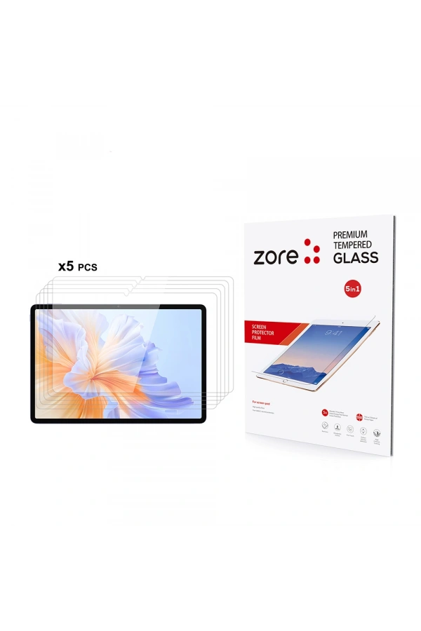 Honor Pad V9 Zore 5in1 Tablet Temperli Cam Ekran Koruyucu