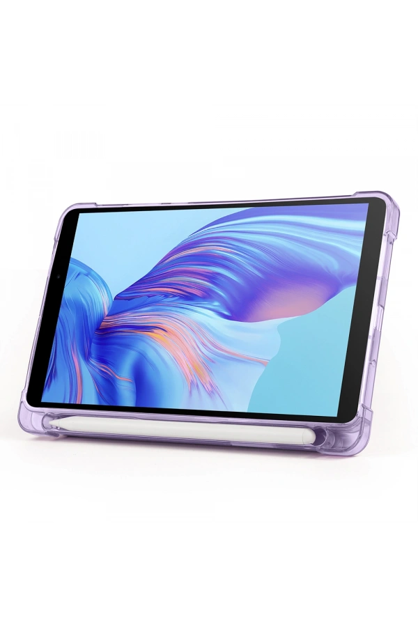 Honor Pad X7 8.7 Kılıf Zore Tri Folding Kalem Bölmeli Standlı Kılıf