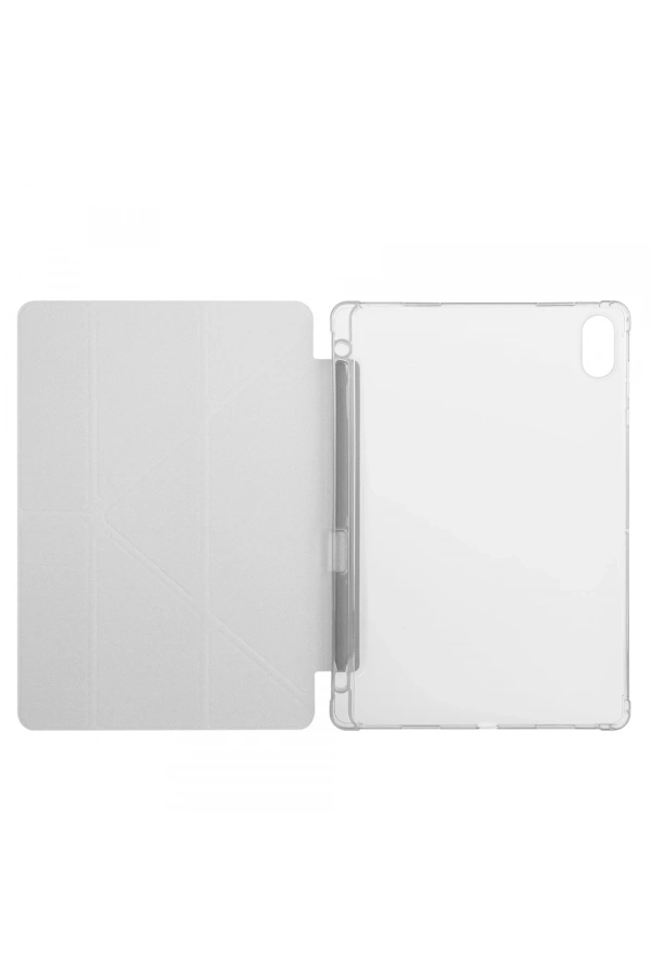 Honor Pad X8A Kılıf Zore Tri Folding Kalem Bölmeli Standlı Kılıf