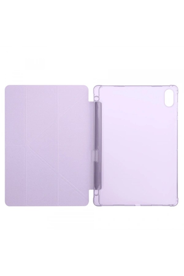Honor Pad X8A Kılıf Zore Tri Folding Kalem Bölmeli Standlı Kılıf