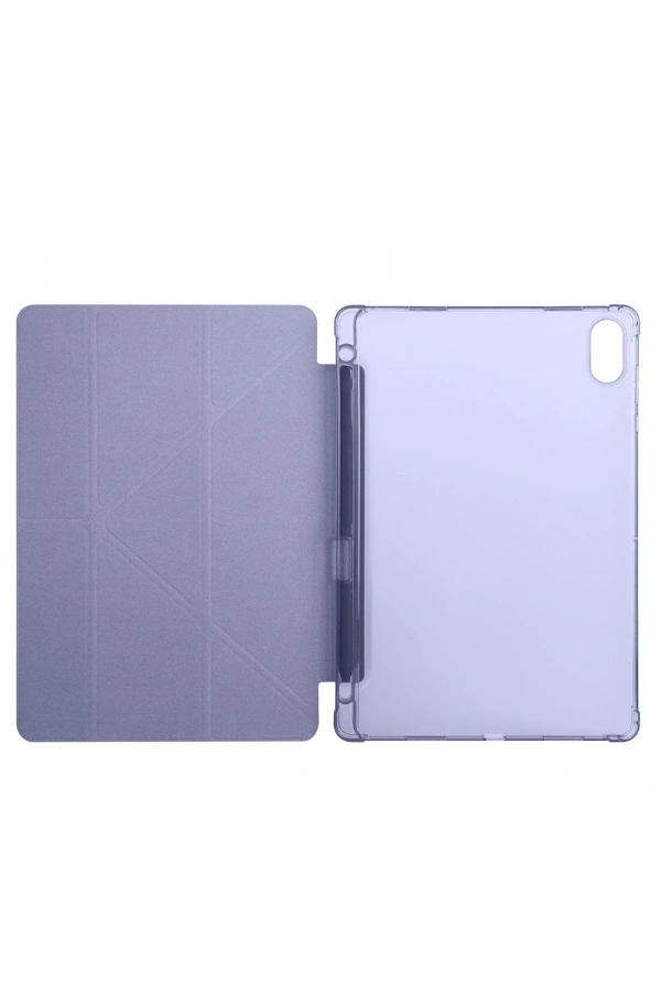 Honor Pad X8A Kılıf Zore Tri Folding Kalem Bölmeli Standlı Kılıf