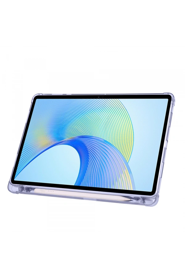 Honor Pad X8A Kılıf Zore Tri Folding Kalem Bölmeli Standlı Kılıf