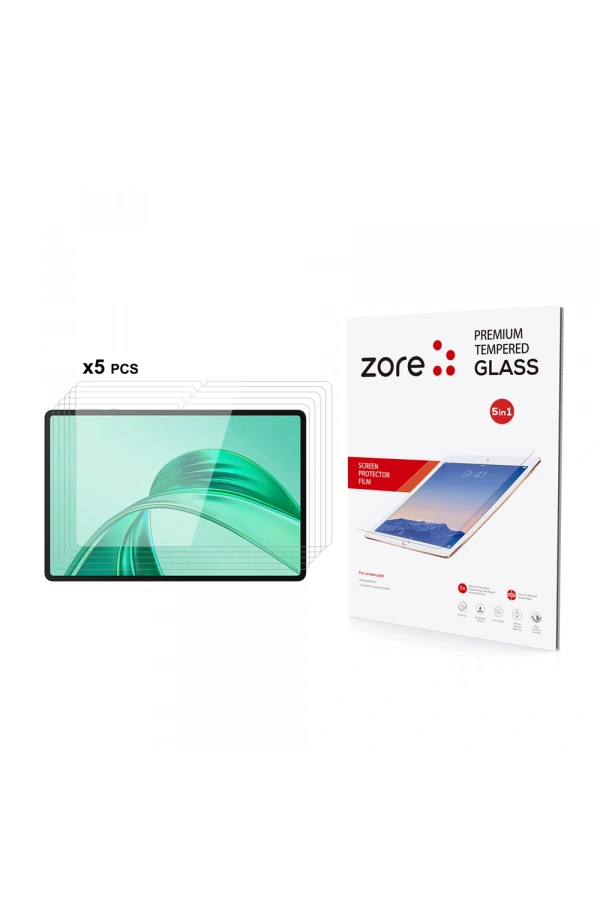 Honor Pad X8A Zore 5in1 Tablet Temperli Cam Ekran Koruyucu