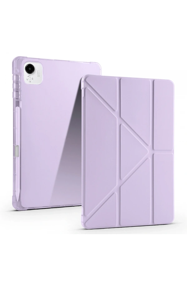 Honor Pad X9 Pro Kılıf Zore Tri Folding Kalem Bölmeli Standlı Kılıf