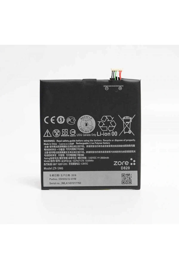 HTC Desire 820 Zore Tam Orjinal Batarya