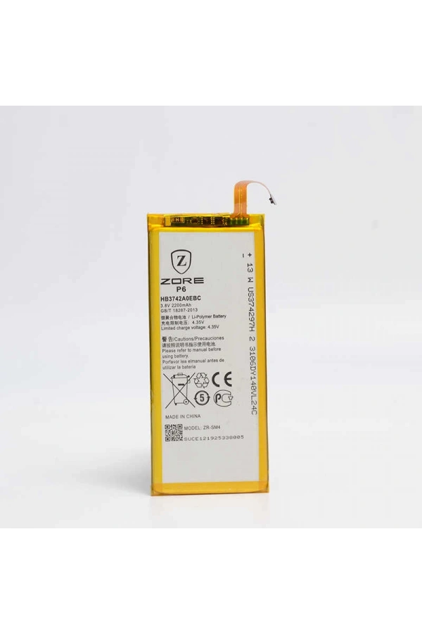 Huawei Ascend P6 Zore Tam Orjinal Batarya
