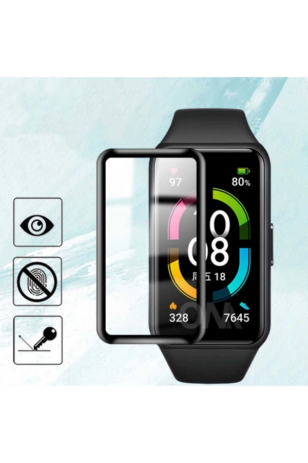 Huawei Band 6 Zore PMMA Pet Saat Ekran Koruyucu