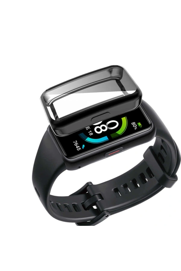Huawei Band 6 Zore Watch Gard 09 Koruyucu Silikon