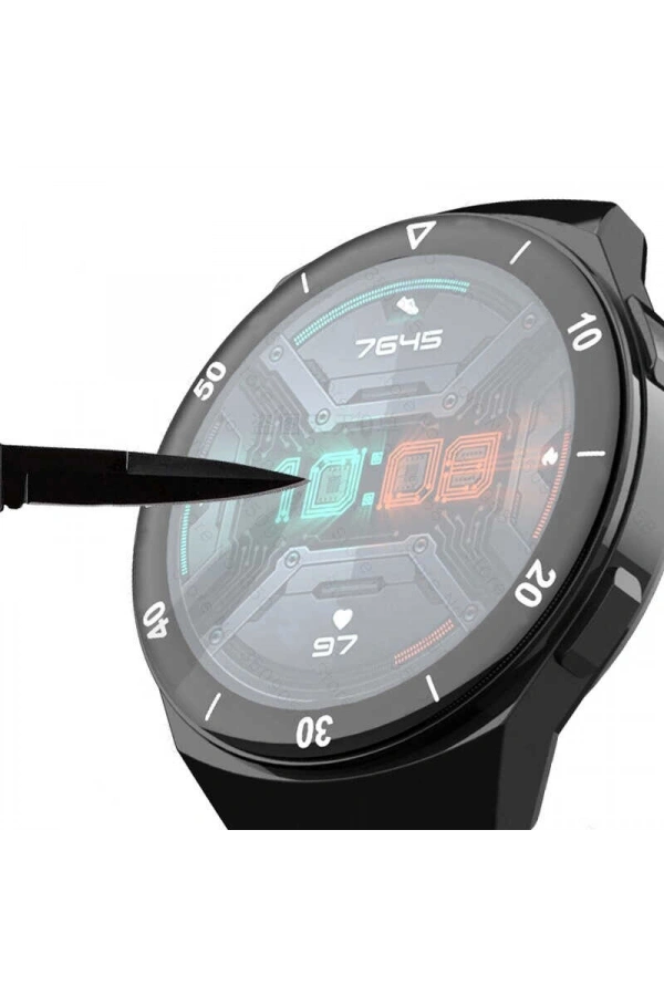 Huawei GT 2E 46mm ​Sport PMMA Pet Saat Ekran Koruyucu