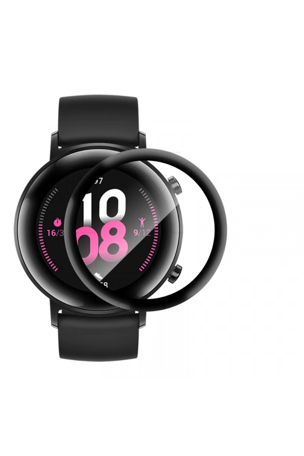 Huawei GT 2E 46mm Vitality PMMA Pet Saat Ekran Koruyucu