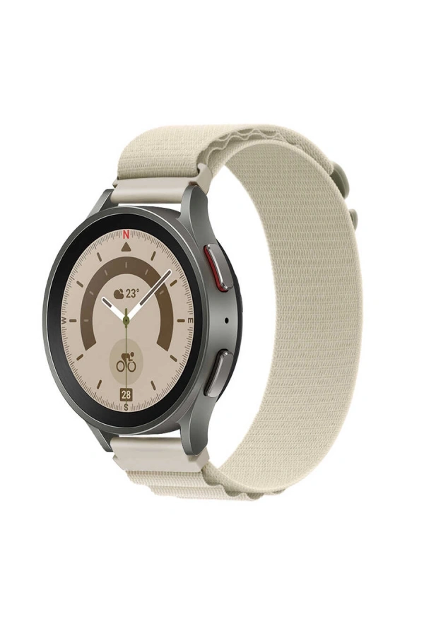 Huawei GT2 42mm Zore KRD-74 20mm Hasır Kordon