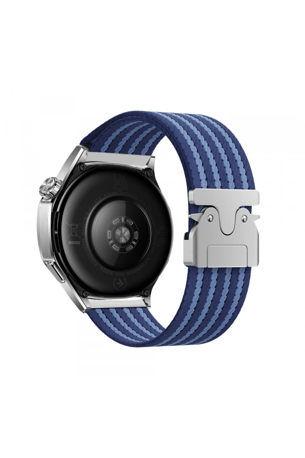 Huawei GT2 46mm Zore KRD-133 22mm Naylon Kumaş Hasır Örgülü Kordon
