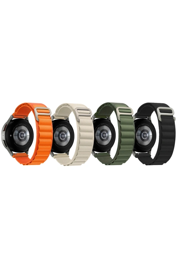 Huawei GT2 46mm Zore KRD-74 22mm Hasır Kordon