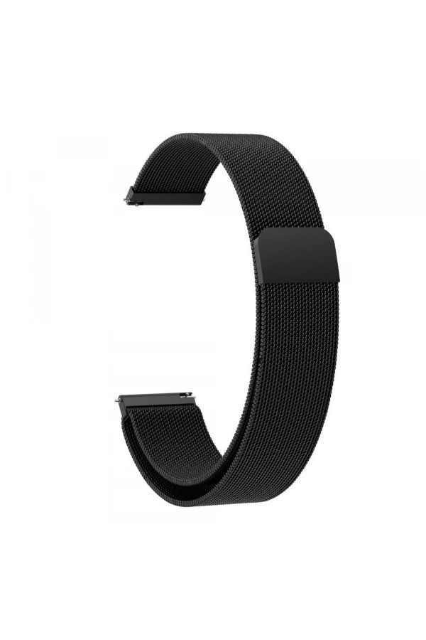 Huawei GT4 41mm Zore KRD-01 18mm Metal Hasır Kordon