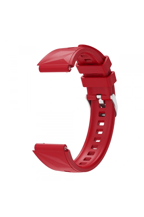 Huawei GT4 41mm Zore KRD-129 18mm Silikon Kordon Strap Kayış