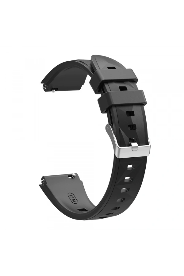 Huawei GT4 41mm Zore KRD-129 18mm Silikon Kordon Strap Kayış
