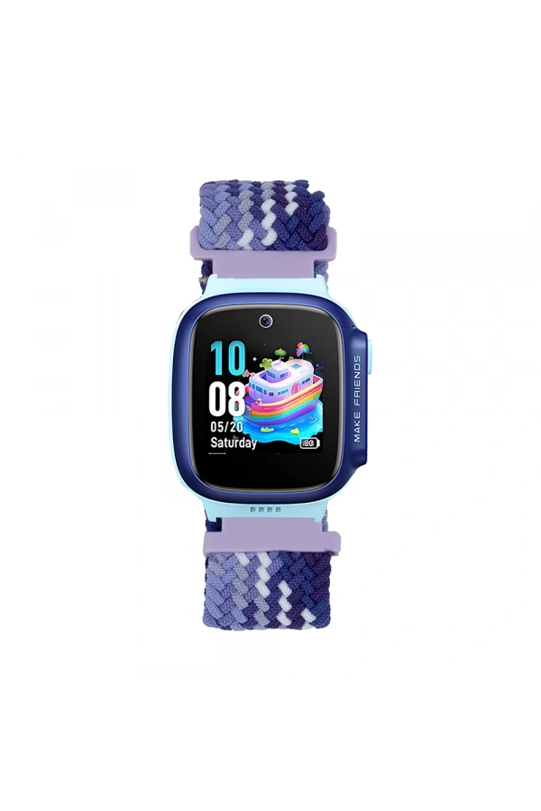 Huawei GT4 41mm Zore KRD-139 18mm Çocuklara Özel Örgü Kordon